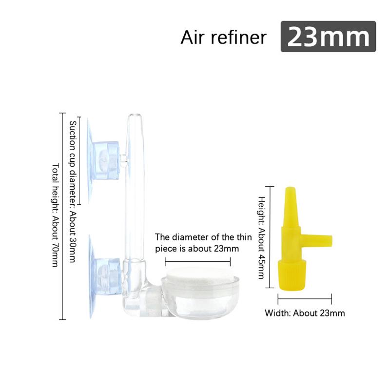 Tichý Drobné Bublinky Kyslíkový Difuzor Nano Plynový Disk Provzdušňovač do Akvária Atomizér Akvarijní Vzduchový Kámen Difuzor s Vysokým Obsahem Rozpuštěného Kyslíku