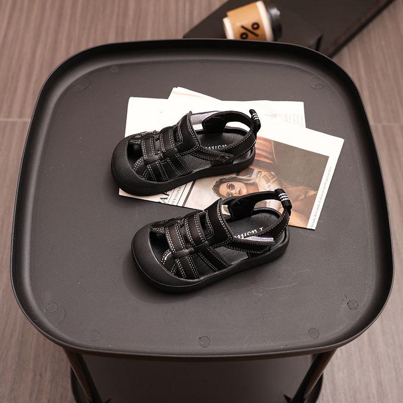 Fashion Girls' Shoes Summer New Kids Sandals Soft Soled Boys' Sports Sandals Anti Slip Child Beach Shoes Simple Girl Sandals