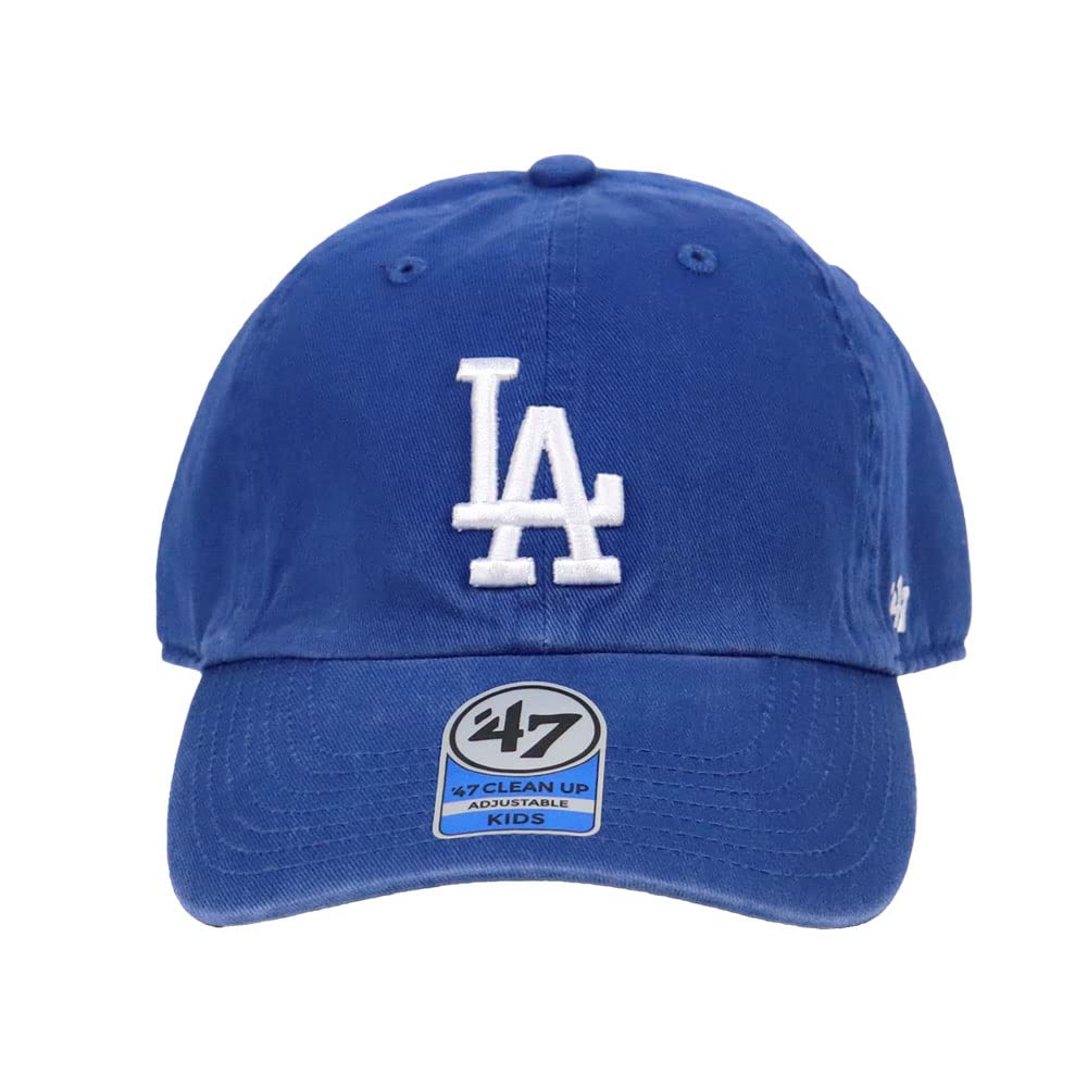 47 Major League Baseball Low Profile Baseball Boys Los Angeles Royal Blue [47] Kids' Cap, Logo, Cap, Cap, & Girls, Brand Dodgers, [Item]