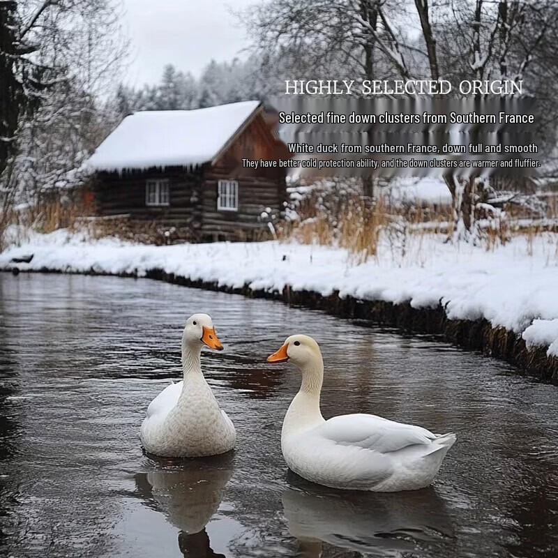 Mercury Home Textiles 90% Duck Down Comforter