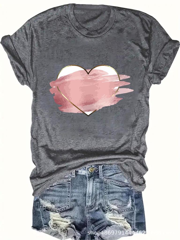 Women's Fashion Round Neck T-Shirt