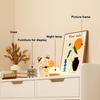 2-Tier Wooden Shoe Organizer Cabinet W/ Flip Drawers Free-Standing Shoe Cabinet Space Saving Slimming Shoe Rack for Home Hallway