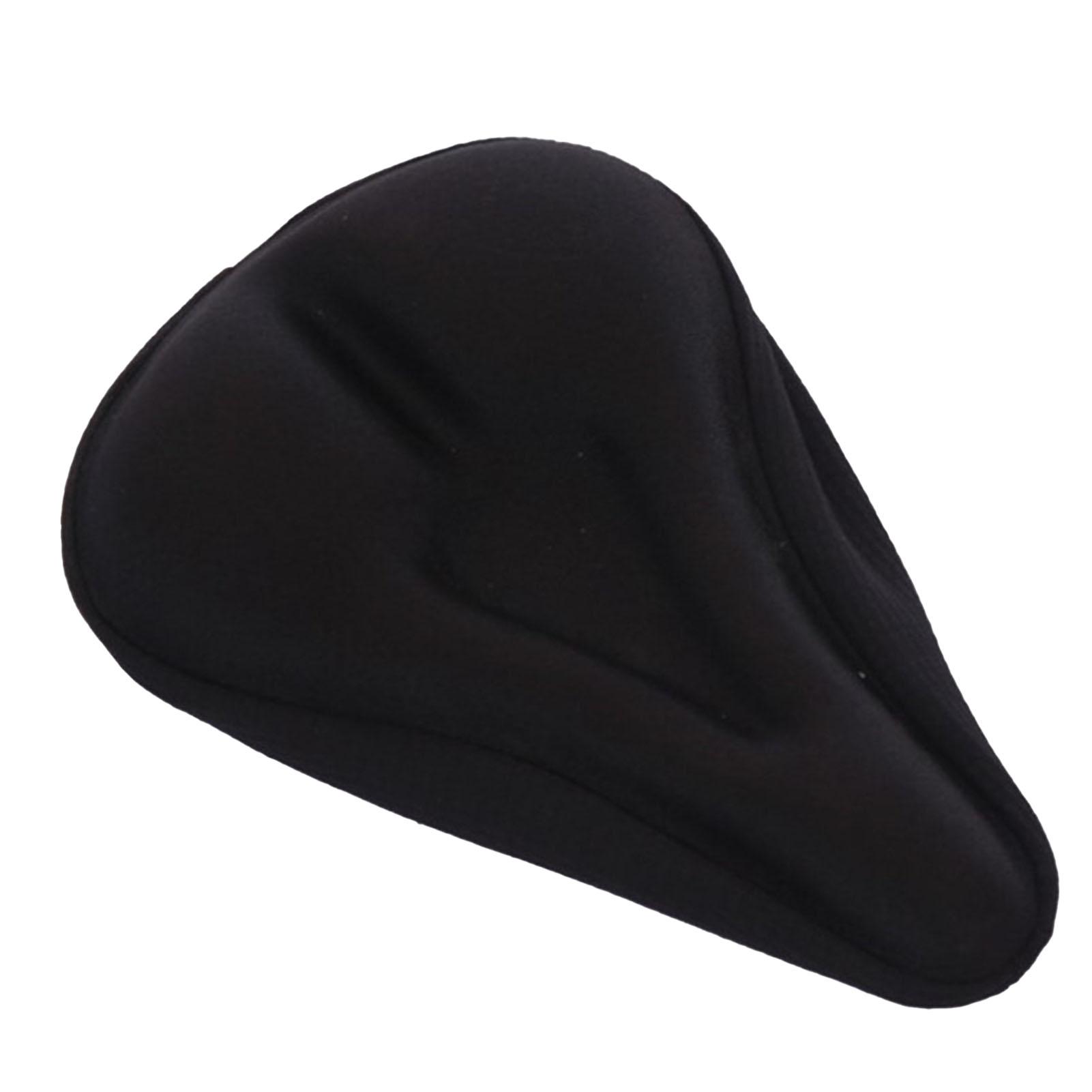 

Bike Seat Cover Ergonomic Design Anti Skid Fast Heat Dissipation Silicone Sponge Bike Seat Pad 200g
