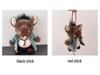 Internet Celebrity Style Black Myth: Wukong Zhu Bajie Plush Toy Backpack Pendant - Perfect Boyfriend Gift
