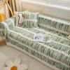 Waffle Printed Sofa Cover Cloth Four Seasons Universal Striped Sofa Towel Ins Style Sofa Cover