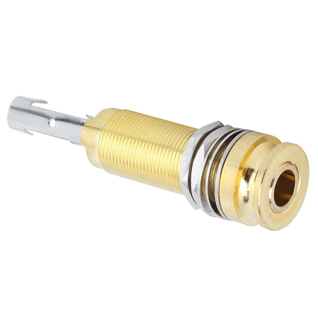 End Pin Jack with Strap Lock Function for Electric Guitar Musical Instrument Accessories