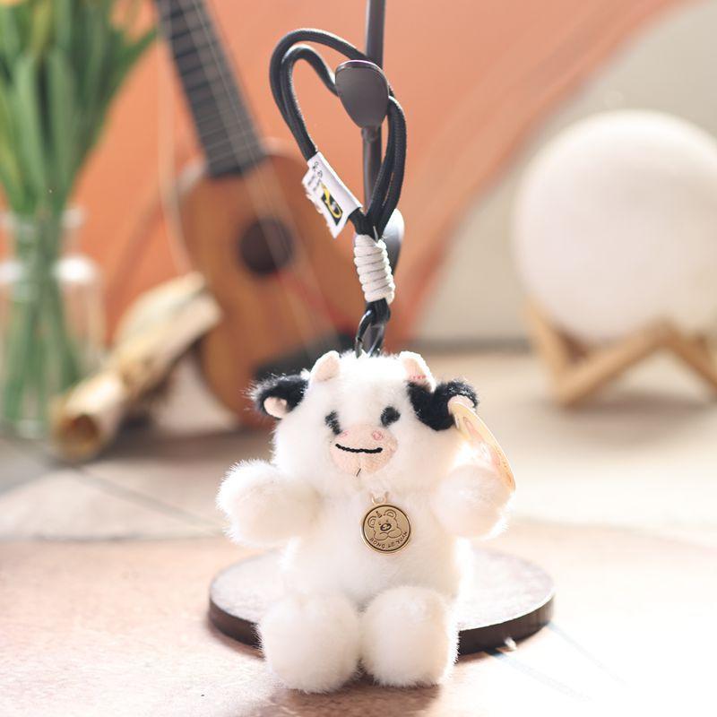 Raccoon Plush Toy Keychain With Soft Cotton Filling For Kids And Adults