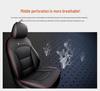 Hyundai Elantra Leather Car Seat Cushion - Perforated, All-Season, 5-Seat Compatible