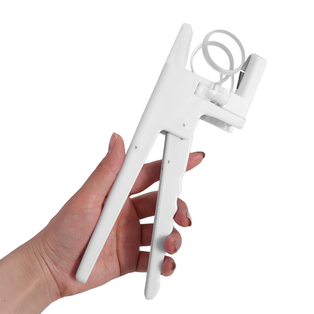 Plastový oddělovač vajec Bílý rozbíječ vajec Kreativní kuchyňský gadget Pro rozbíjení vajec