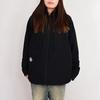 Vans Reglan Sleeve Jacket Fashion Solid Color Versatile Long Sleeve Coat Men jackets Black VN000GNQBLK