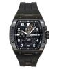 The Play Polyurethane Strap Black Skeleton Dial Automatic I15302 Men's Watch