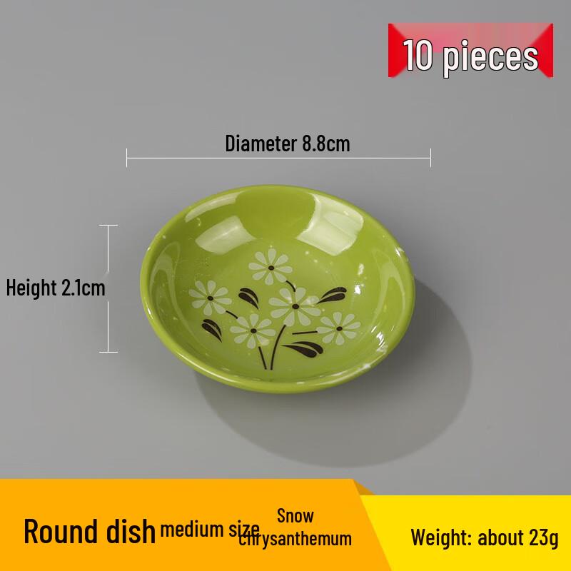 

Wuhe Round Melamine Dipping Sauce Dish