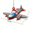 Firefighter Christmas Tree Acrylic Ornament: Commemorative Hanging Decoration Gift