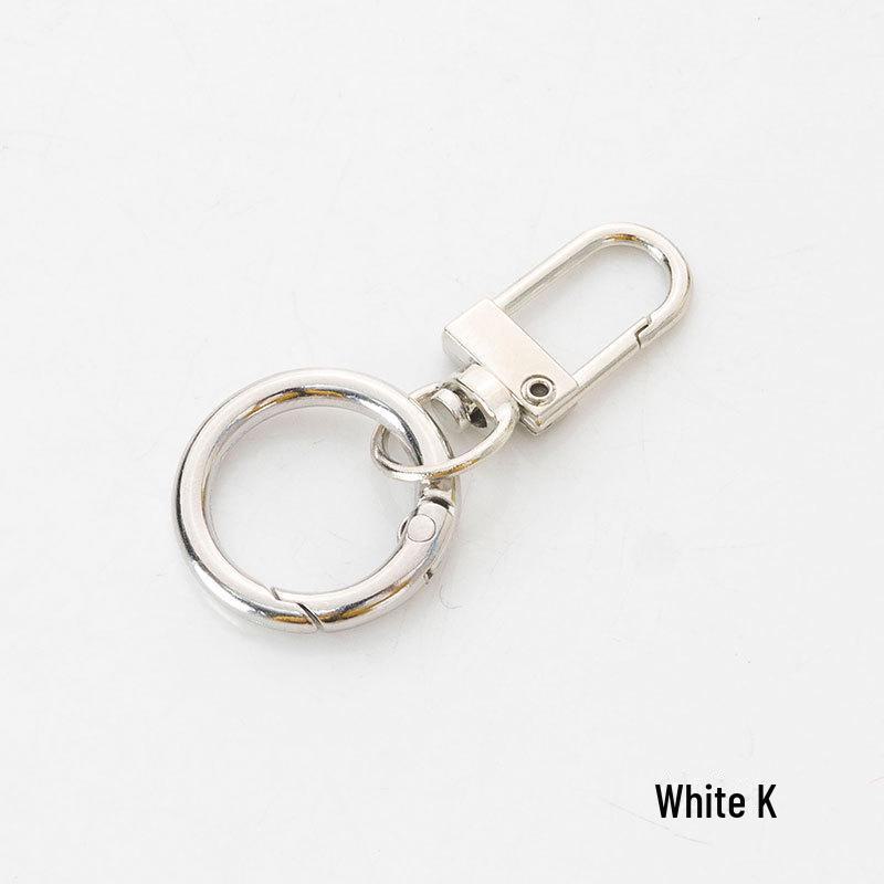 

Брелок для ключей K Dog Gold & White, пряжка для двери, аксессуары своими руками - подвеска из металлического брелока