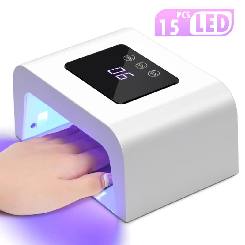 DianaBeauty UV Nail Lamp Professional Nail Dryer with Touch Screen and 3 Timer Settings Manicure Lamp for Drying Nail Polisher