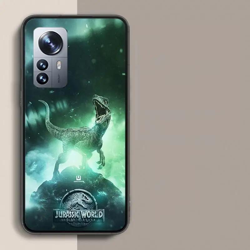 World Jurassic Park Phone Case For Xiaomi Poco X3 NFC X4 GT M3 M4 M5 M5S X7 X6 X5 F6 Pro F5 F4 Mi F3 F2 Cover TPU Capa Coque Cle