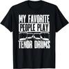 Tenor Drumming Marching Band Percussion Multi Tenor Drum T-Shirt