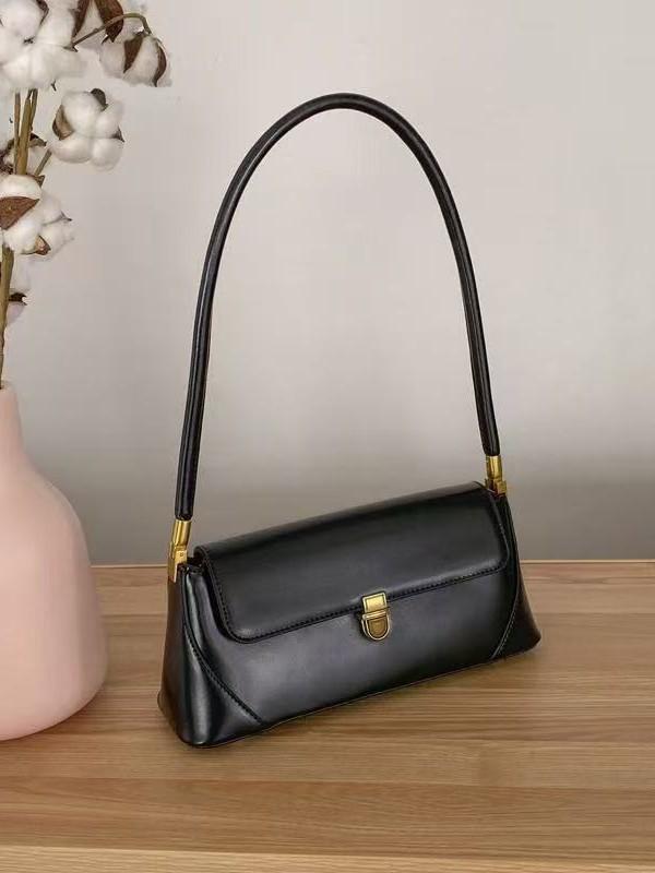 Women's Fashion Versatile French Underarm Bag - High-End, Simple, Niche Design, Hand-Held, Single Shoulder Handbag.