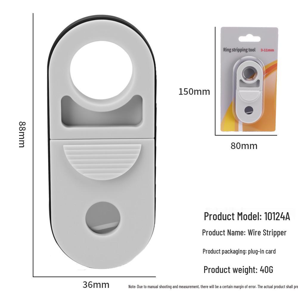8" 5-in-1 Multifunctional Manual Wire Stripper, Cutter, Crimper, and Skinning Pliers.