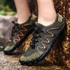 Mens River Tracing Shoes Summer New Thick Bottom Buffer Anti Slip Anti Puncture Travel Hiking Climbing Wading Shoes Man