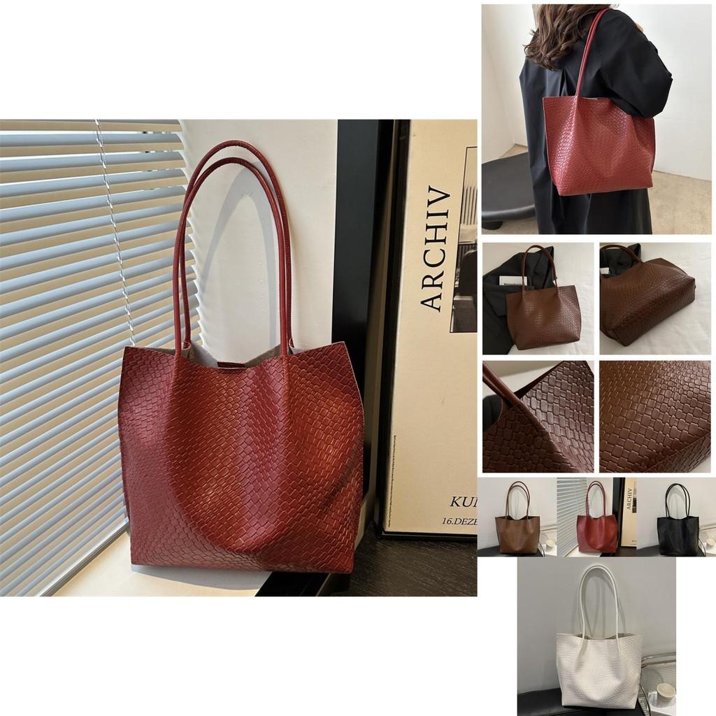 Trendy Woven Vintage Tote Bags For Women Comfortable Everyday Shoulder Bags