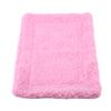 Hedgehog Guinea Pig Bed Mat Rectangular Plush Cushion Hamster House Nest Pet Supplies Pink
