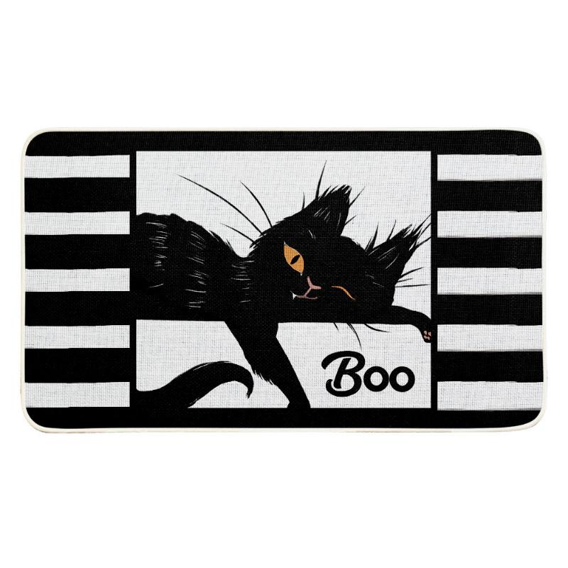 Cross Border Linen Floor Mat, Door Mat, Kitchen Carpet, Bedroom Non-slip Rubber, Household Floor Mat, Bathroom Mat, Outdoor Floor Mat