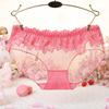Women Lingerie Black Hot triangle Knickers Lace Bandage Sexy Underwear Panties