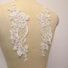 Luxury Elegant Sewing Garment Accessories Wedding Dress Lace Applique Patch Lace Fabric Embroidery