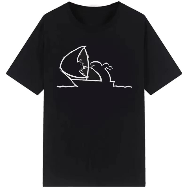 New Happy Fashion T Shirts Cartoon TV Unisex Women Style Streetwear Tee Round Neck Casual Tops