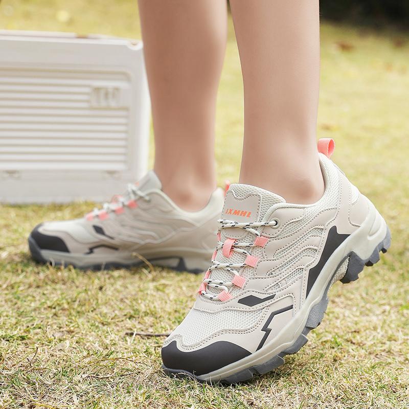 Men's & Women's Hiking Shoes Unisex Outdoor Sports Shoes Non-slip Waterproof Camping Shoes Walking Shoes