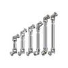 Stainless Steel Universal Joint Drive Shaft for 1/10 RC Crawler SCX10 III Capra TRX4 TRX6 D90 VS4-10 CC01 CFX Element Enduro TF2