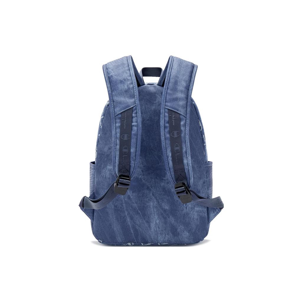 Champion Versatile Fabric Backpack Unisex Backpacks Dark-Blue Black U3CACPU04