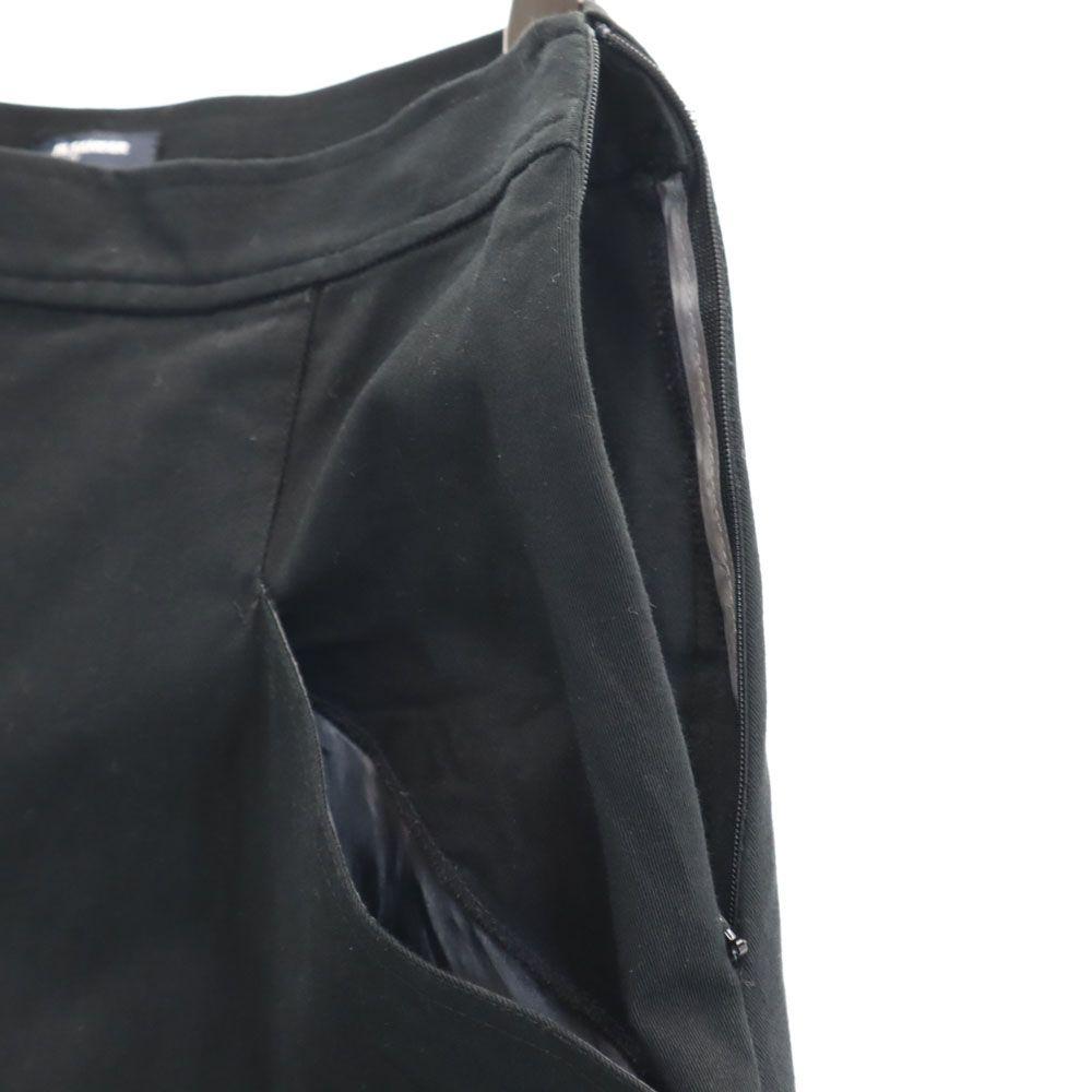 JIL SANDER made in Italy Mimole length stretch skirt 32 black NAVY Women Used