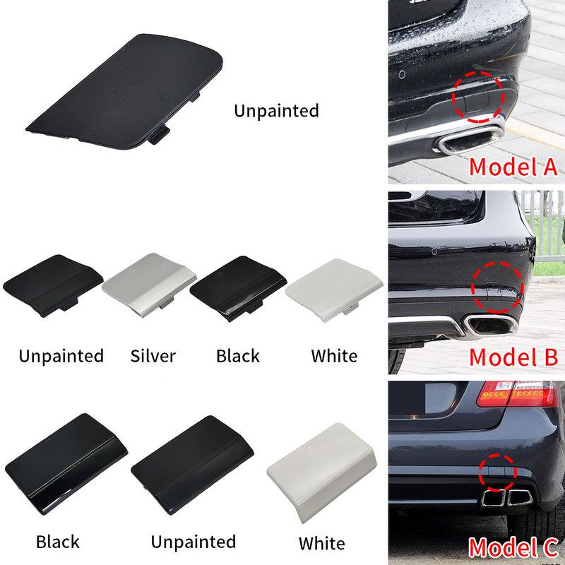 For Mercedes W212 Car Rear Bumper Tow Hook Cover Cap Accessory Replacment For Benz E Class E200 E230 E250 E260 E300 E350 E63 AMG