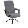 Office Chair Cover+Arm Cover Computer Seat Cover Stretch Rotating Chair Slipcover with Elastic Bottom Chair Protector for Rotating Boss Chair