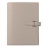 Franklin Planner Color Noblesse IV Binder, Compact, 20mm, Light Gray, 86642