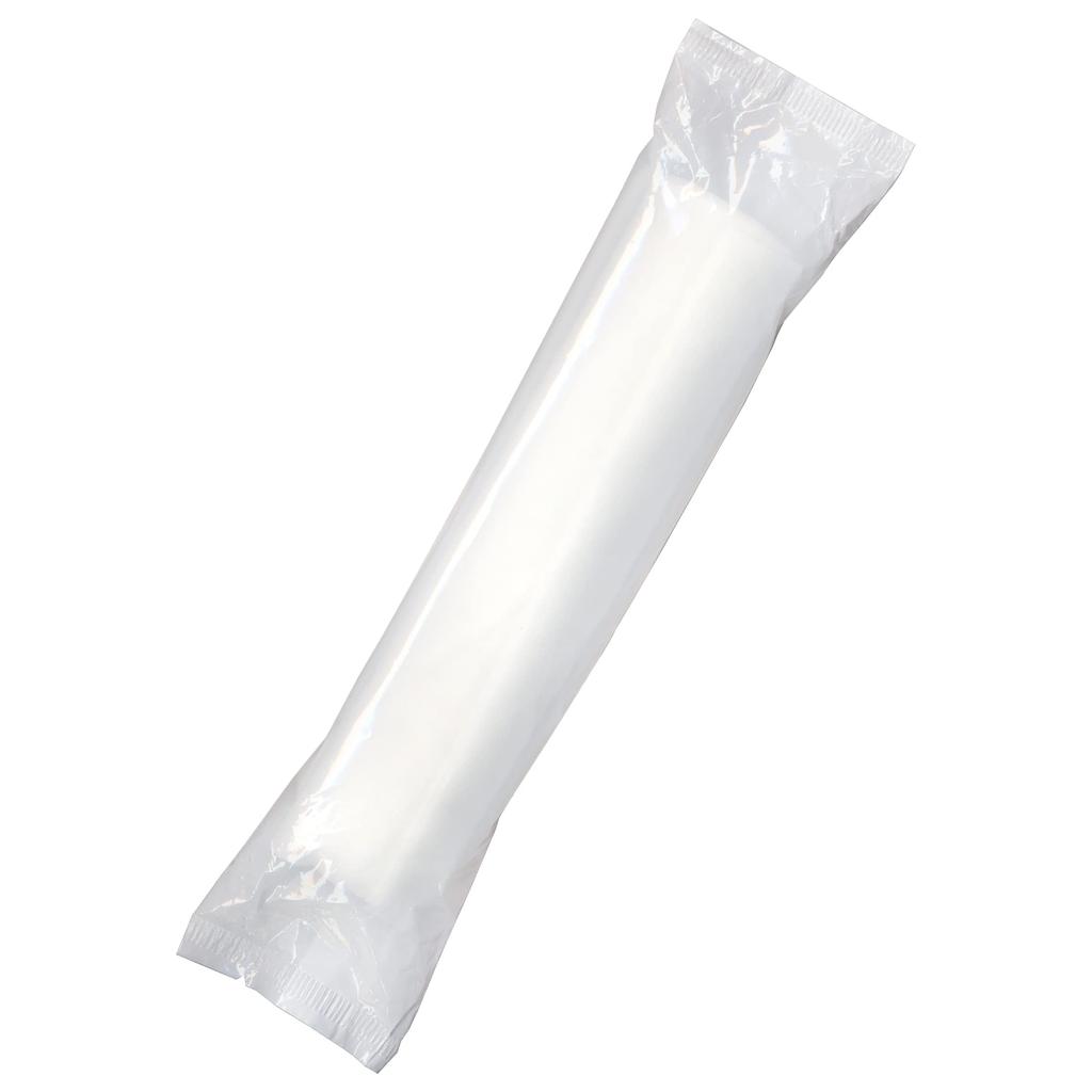 Kyushu Paper Disposable Hand Towels, Embossed, Round, Plain, 1,200 Count, Individually Wrapped, for Commercial Use, Ideal for Restaurants, Cafes, and