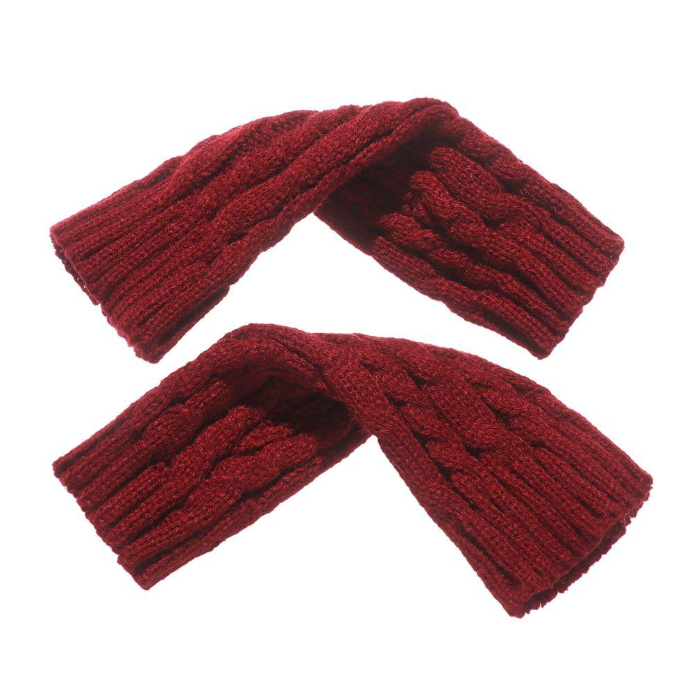 Thick Warm Arm Warmers Fingerless Gloves Long Knitted Gloves Fingerless  Mittens Button Mitten