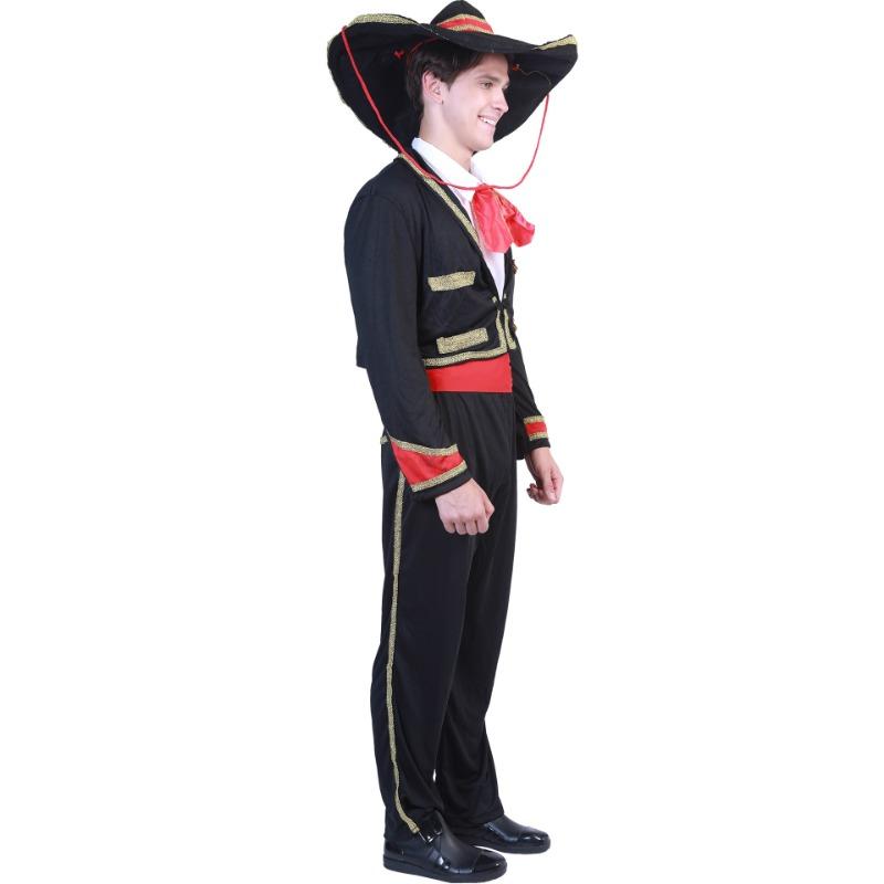 Festival nationaldräkt De dödas dag-dräkt Halloweendräkt