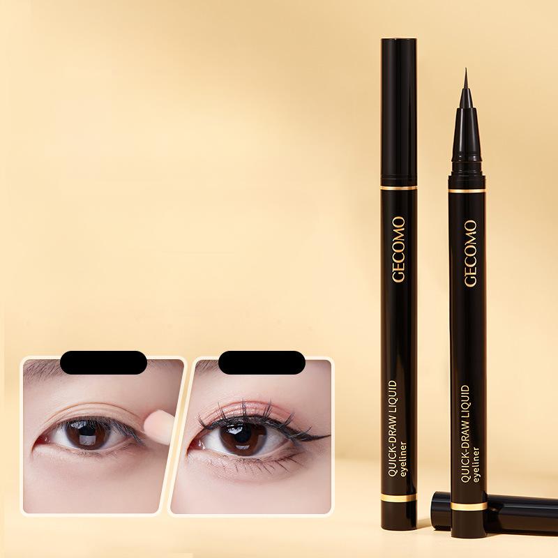 Quick-draw Liquid Eyeliner Pen, Natural, Long-lasting, Non-smudged, Waterproof, Vivid Color Makeup, Liquid Eyeliner