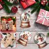 36/45pcs Christmas Wooden Hanging Ornaments Christmas Tree Ornaments Xmas Tree Hanging Ornament for Tree Decoration