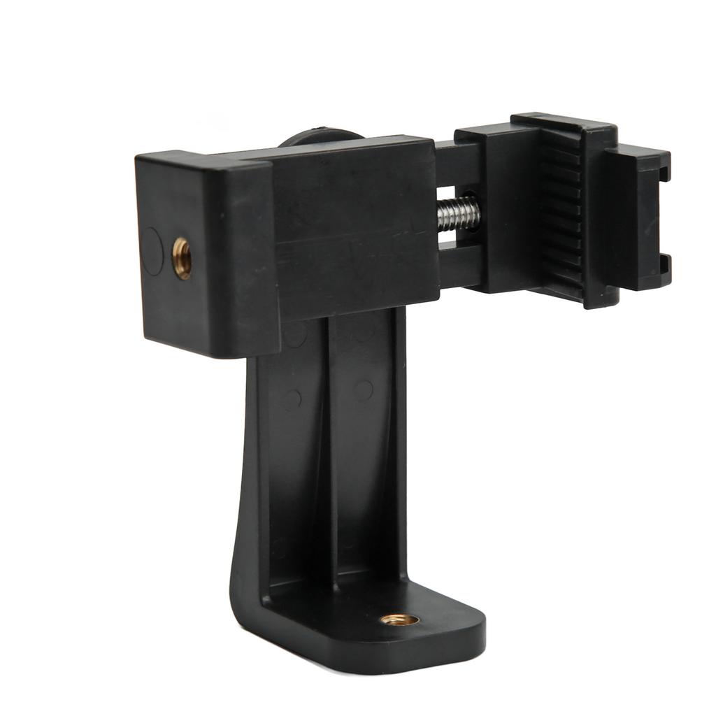 Držák na smartphone s 1/4 palcovým šroubovým otvorem, otočný o 360 stupňů, klipový držák na mobil s portem pro studenou patici pro živé vysílání