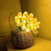 Simulation Design Simulated Flower Bouquet Lamp LED Simulation Tulips Bouquet  Table Decoration