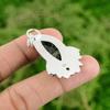 Sterling Silver Trillion Solar Moss Agate Stone White Topaz New Pendant Jewelry