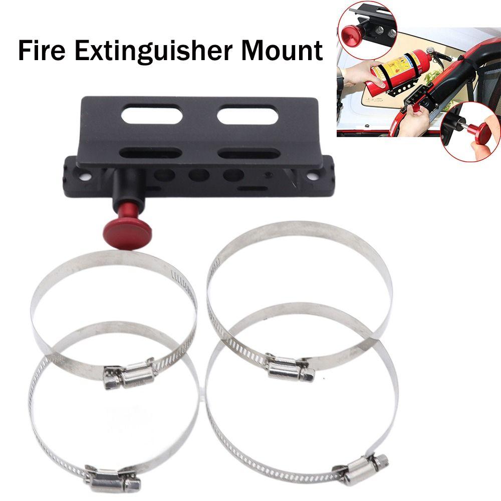 Adjustable Mounting Fire Extinguisher Mount Fire Extinguisher Bracket  for Car Motorcycle