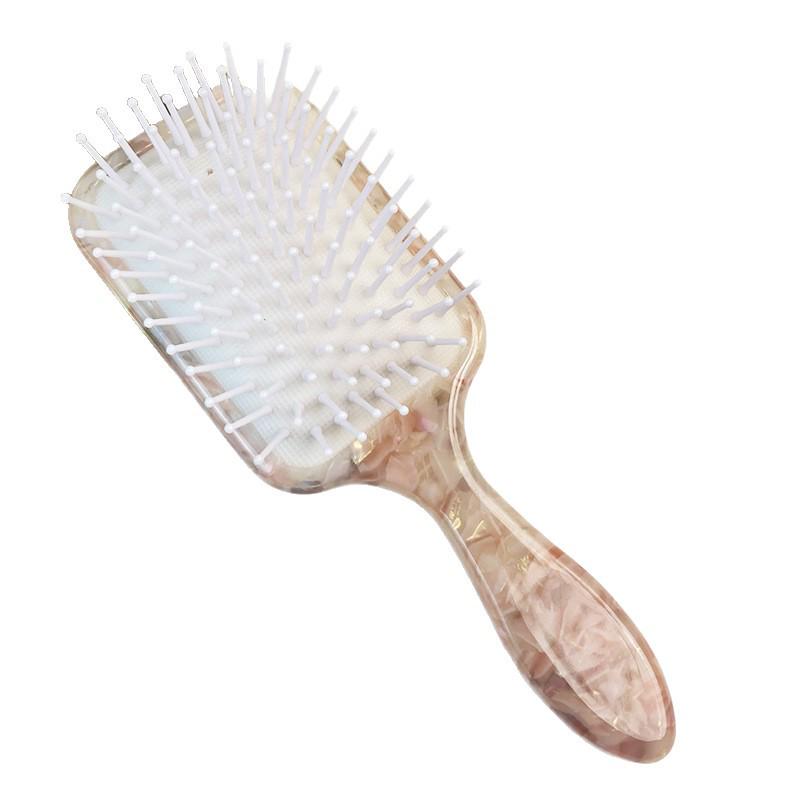 European Acetate Fiber Airbag Comb for Girls – Fluffy Crown Massage Cushion Comb