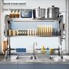Stainless Steel Over-Sink Dish Drying Rack