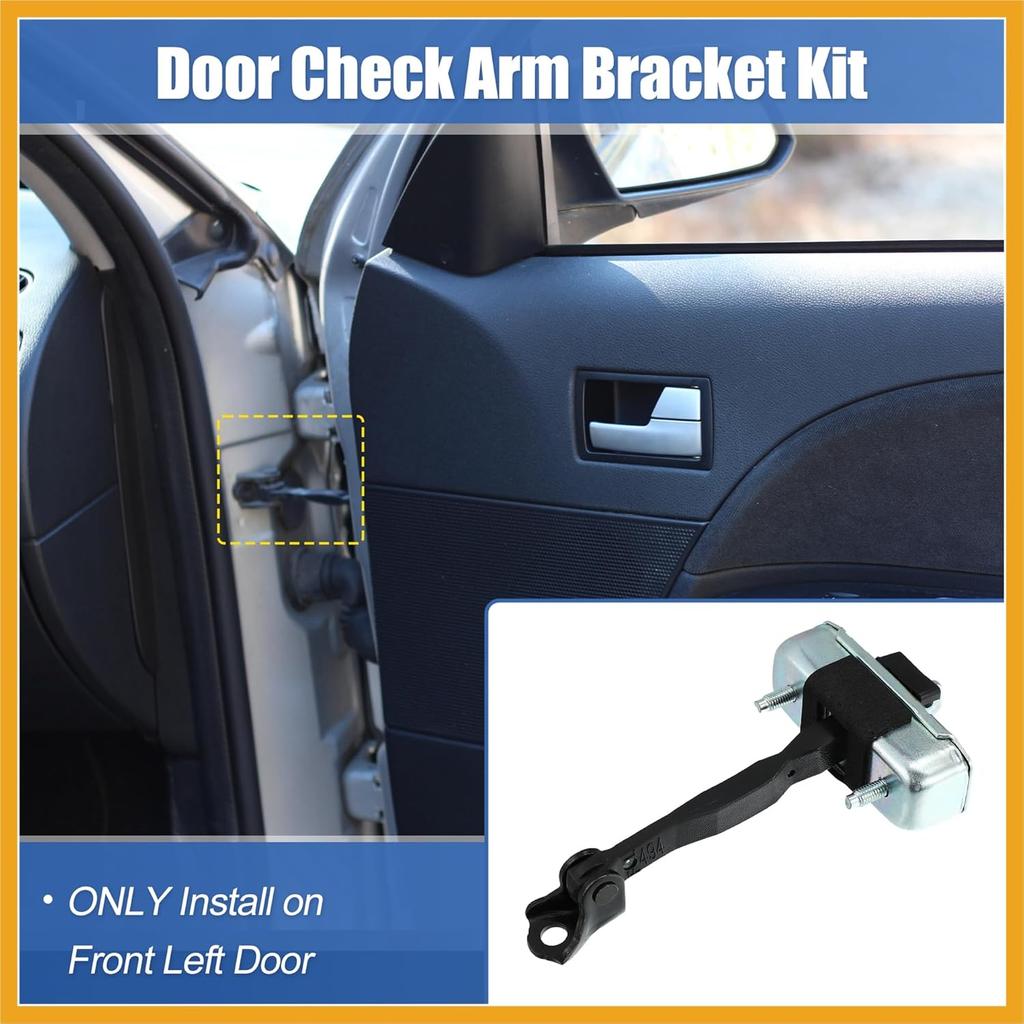 Front Door Check Stop Strap Door Check Assembly 68620-35020 for Toyota FJ Cruiser 07-14 for Toyota 4Runner 03-09 LH Driver Side Door Check Strap