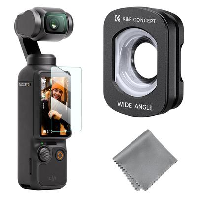 Filtro Magnético Concept para DJI OSMO Pocket Grande Angular Fotografia Grande Angular Ampliação Grande Angular Magnético Fácil para AGC Óptico 28 Camadas Nano